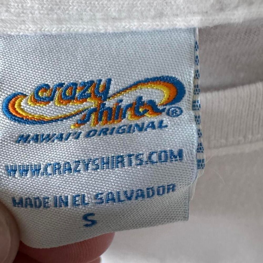 Crazy-shirts Women's White and Cream T-shirt - Picture 3 of 6